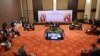 ကမ္ဘောဒီးယားနိုင်ငံ ဖနွမ်းပင်မြို့မှာ ပြုလုပ်ခဲ့တဲ့ အာဆီယံ နိုင်ငံခြားရေးဝန်ကြီးများ အစည်းအဝေး တက်ရောက်သူများ။ (ဖေဖော်ဝါရီ ၁၇၊ ၂၀၂၂)