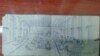 MYANMAR-POLITICS/PRISON -A smuggled sketch shows people inside of Myanmar&#39;s Insein prison with a written date April 17, 2021, in this undated picture obtained by REUTERS