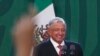 မက္ကဆီကိုသမ္မတ Andres Manuel Lopez Obrador. (မတ် ၂၁၊ ၂၀၂၂)