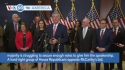 VOA60 America - House Speaker Race May Complicate New Session of US Congress