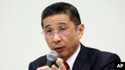 CEO Nissan Motor Co., Hiroto Saikawa di Yokohama, dekat Tokyo, 17 Desember 2018. (Foto: dok).