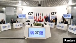 Cuộc họp của G7 ở Anh hồi cuối năm ngoái. 